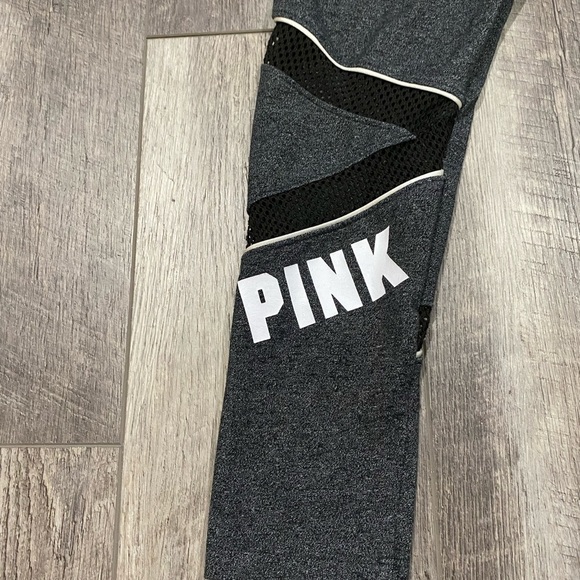 VS Grey Mesh Leggings - Picture 2 of 10
